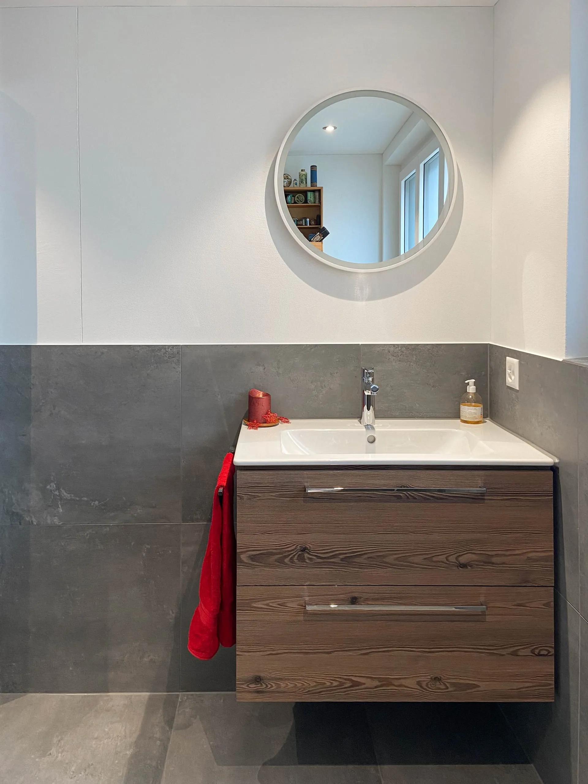 Umbau Müller — Badezimmer nach Sanierung